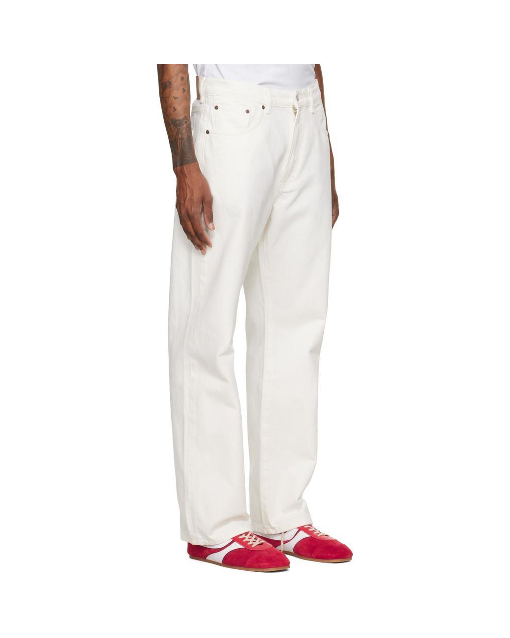 Jeanerica White Off- Vega Jeans for men