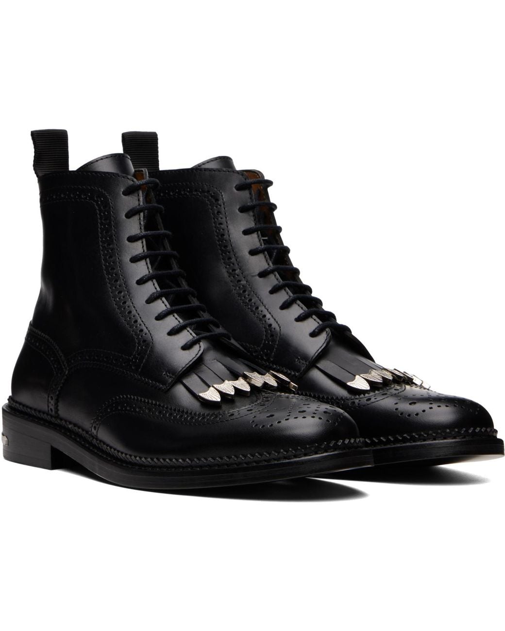 Toga Virilis Black Ssense Exclusive Aj1079 Boots for men