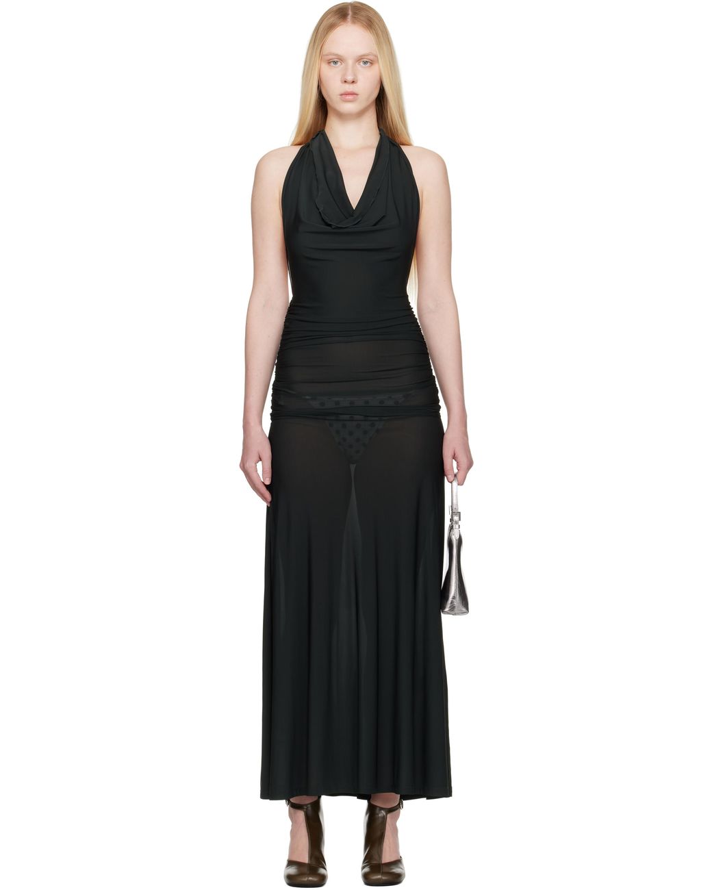 Paloma Wool Jay Maxi Dress in Black | Lyst