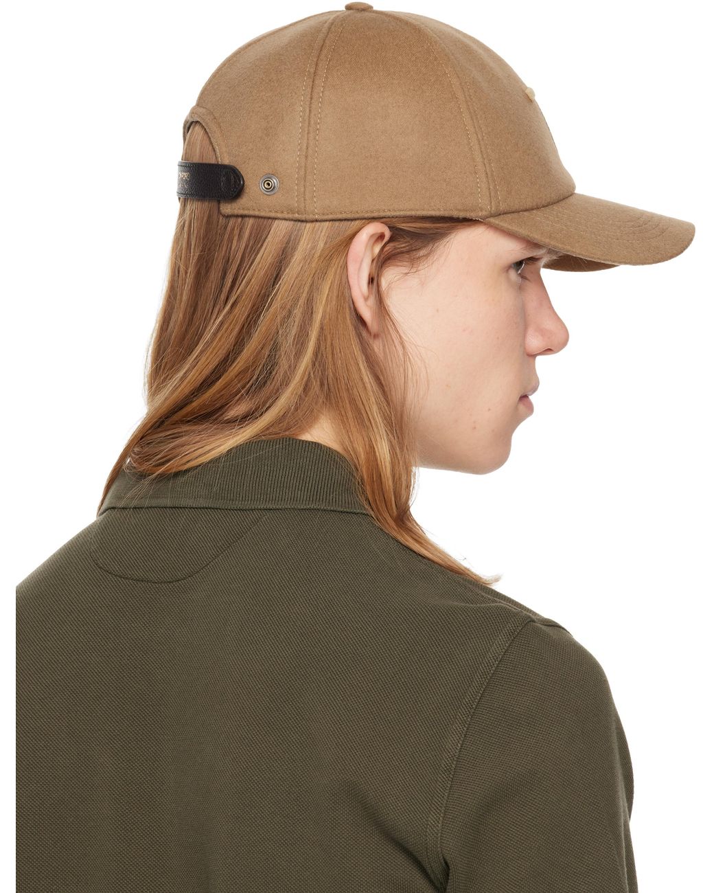 Tom Ford Green Cashmere Cap for men