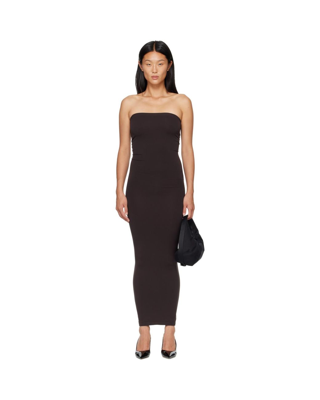Wolford Black Fatal Midi Dress
