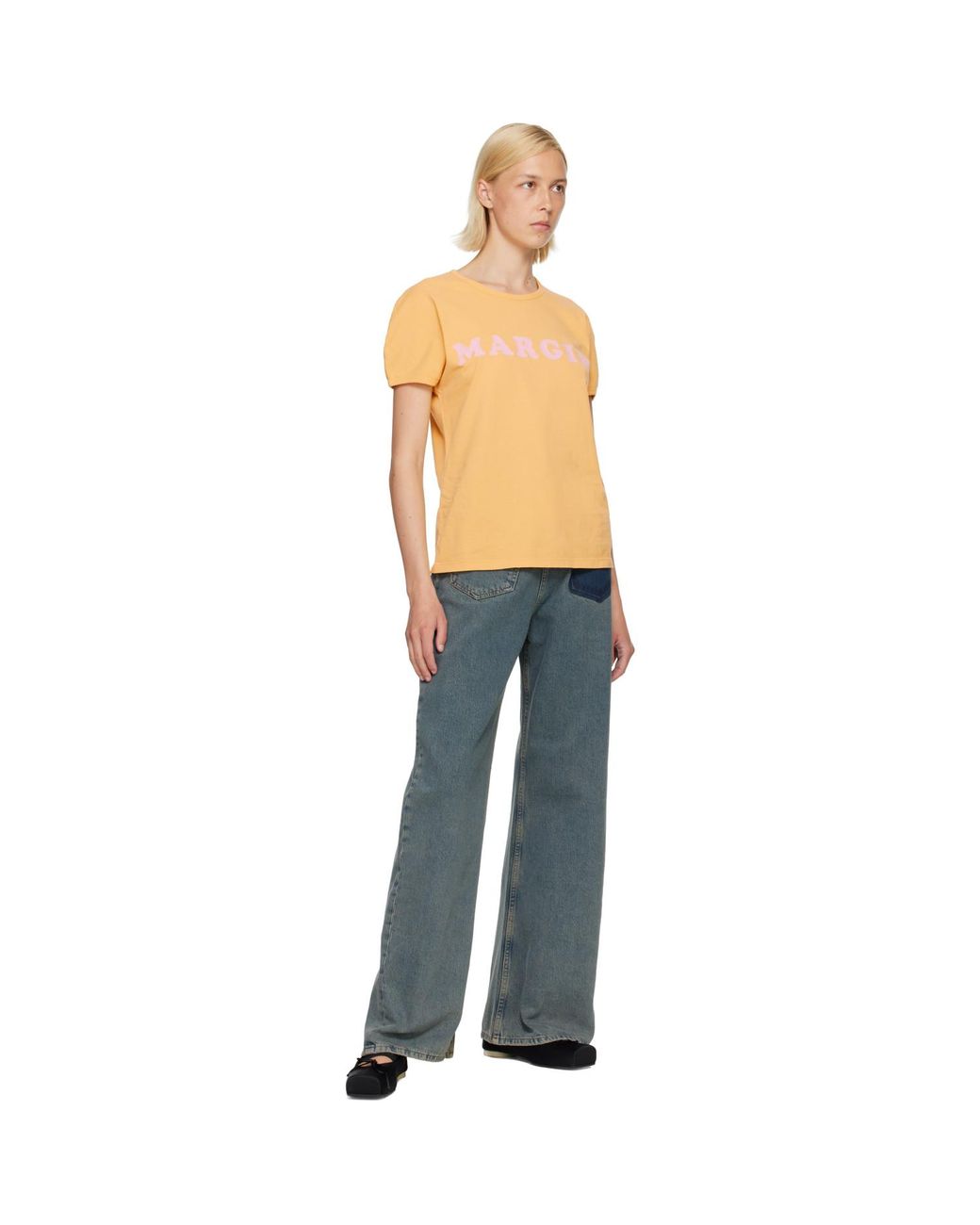 MM6 by Maison Margiela Blue Back-To-Back Jeans