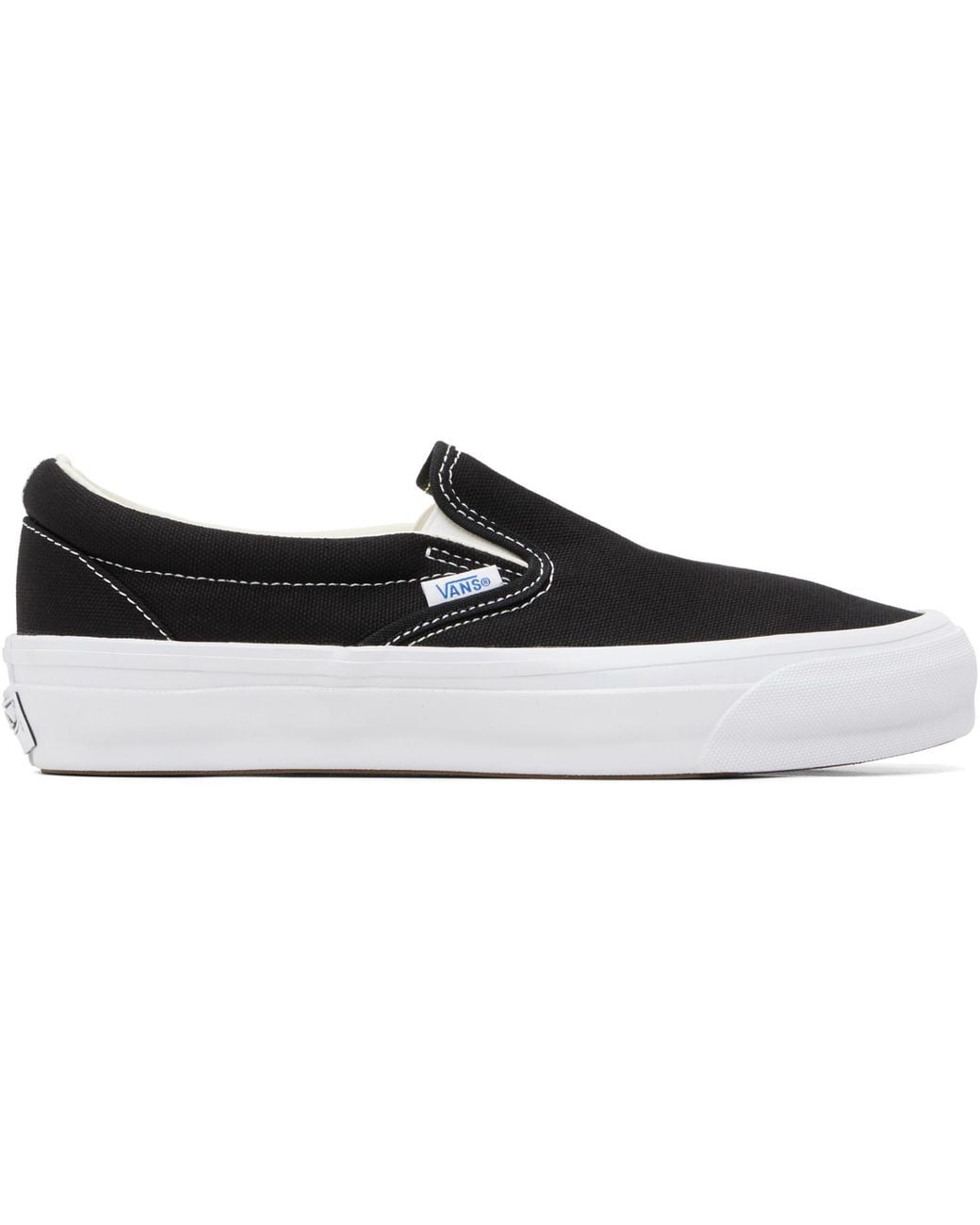 Vans Black Premium Slip-On Sneakers for men