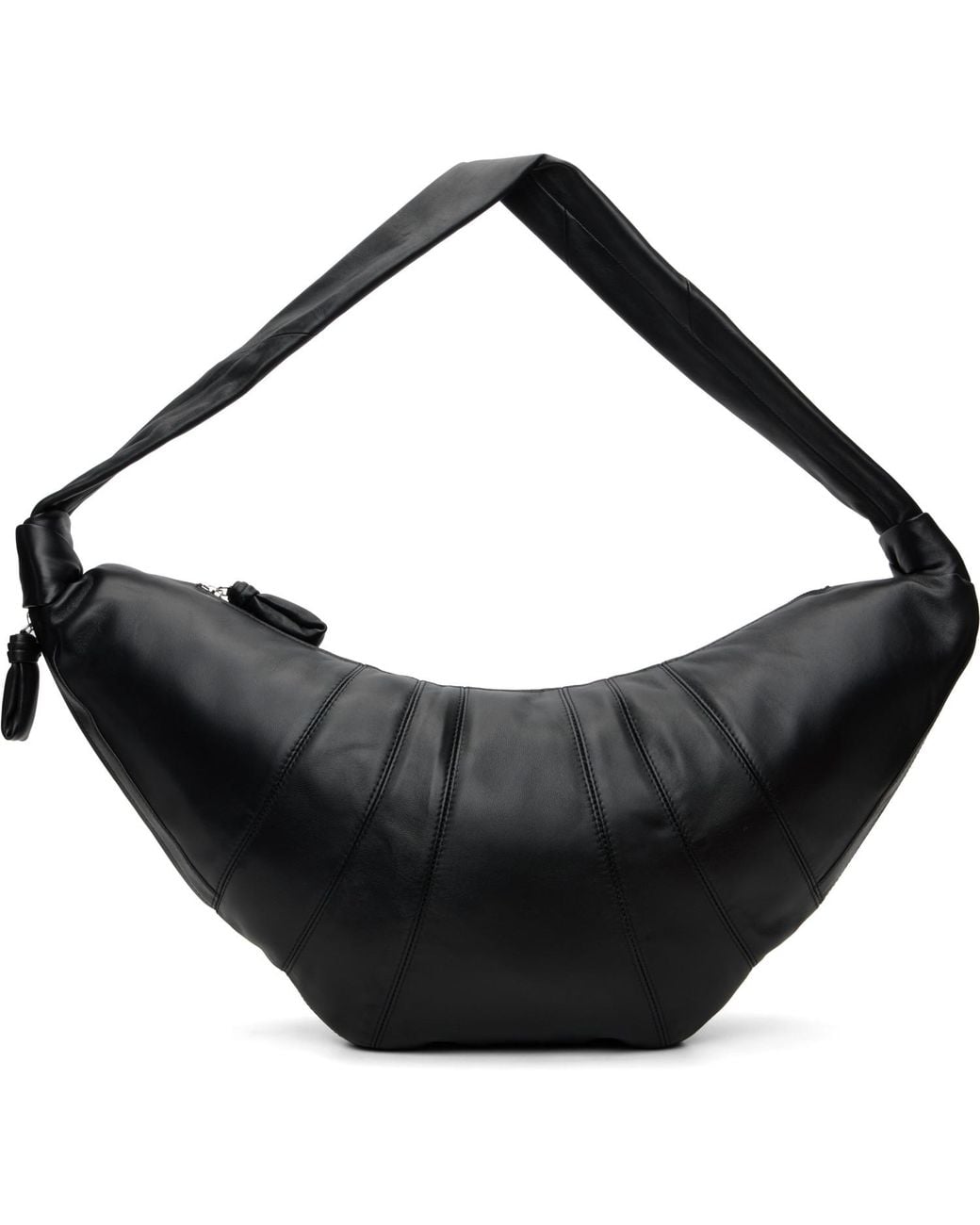 Lemaire Black Large Croissant Bag