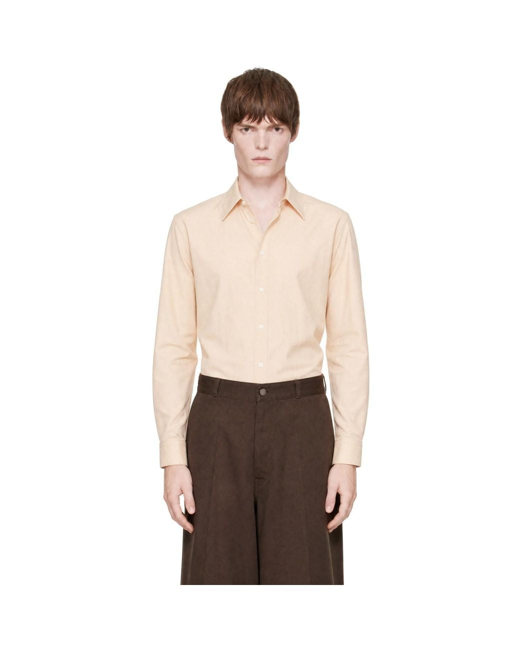 Lemaire Natural Fluid Shirt for men