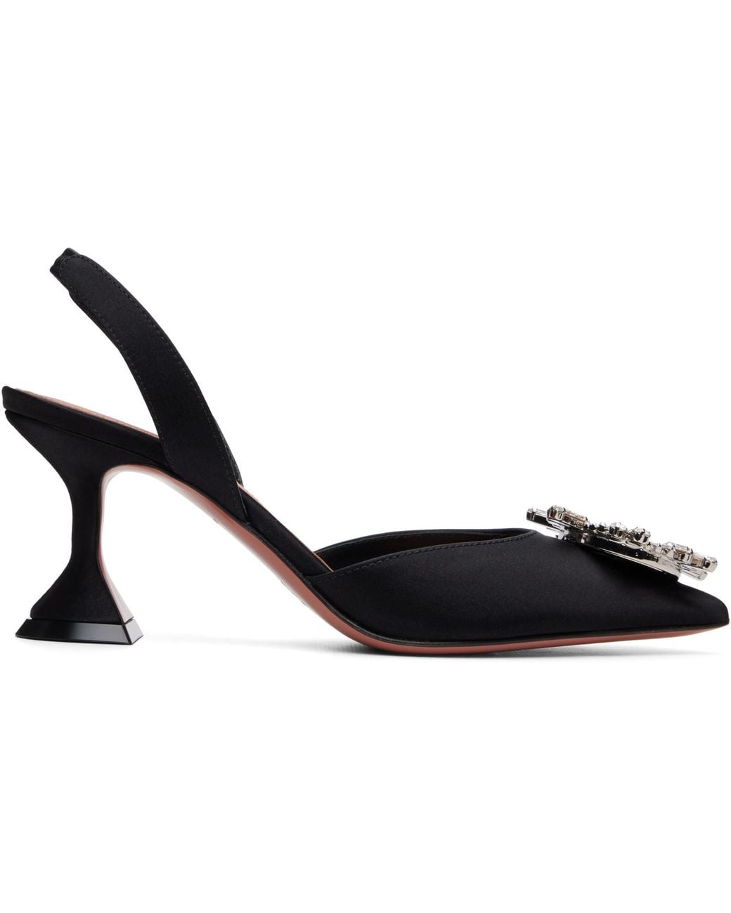 AMINA MUADDI Black Begum Sling 70 Heels