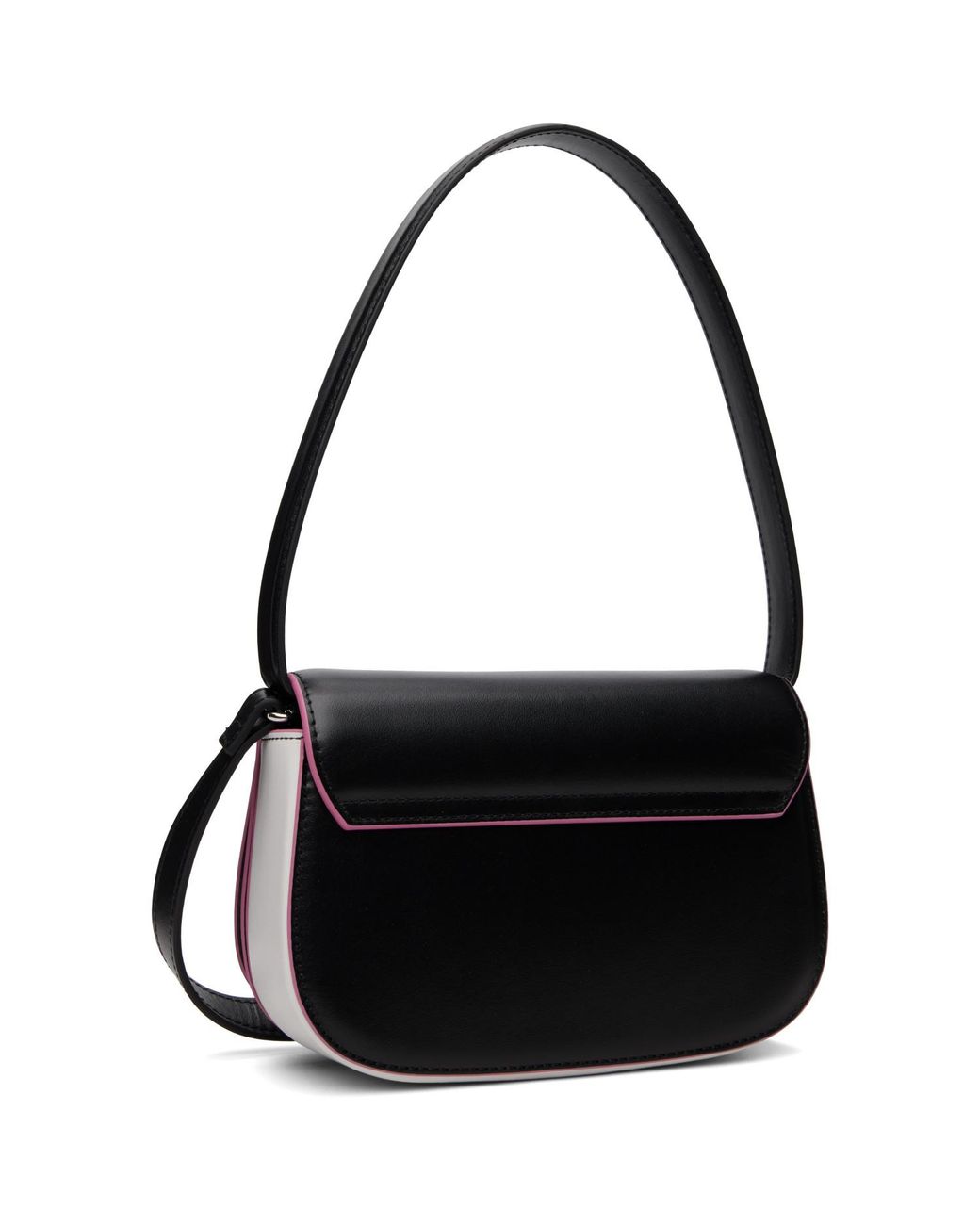 DIESEL Black 1Dr Nappa Leather Iconic Shoulder Bag