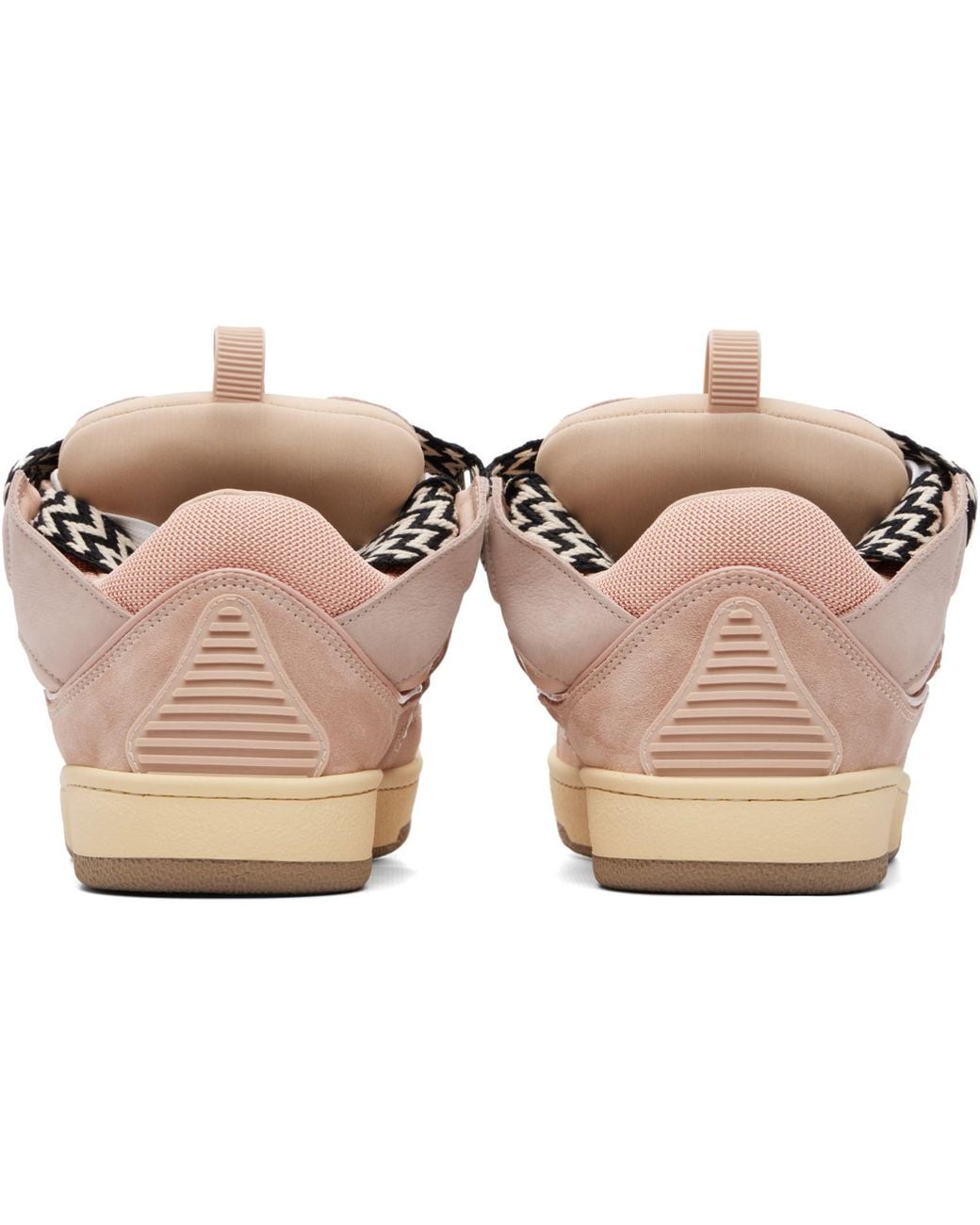 Lanvin Pink Curb Sneakers