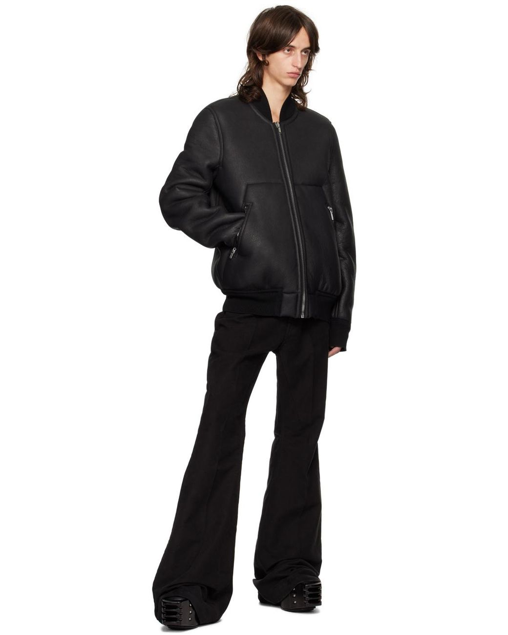 メンズ Rick Owens Porterville リバーシブル クラシック フライト