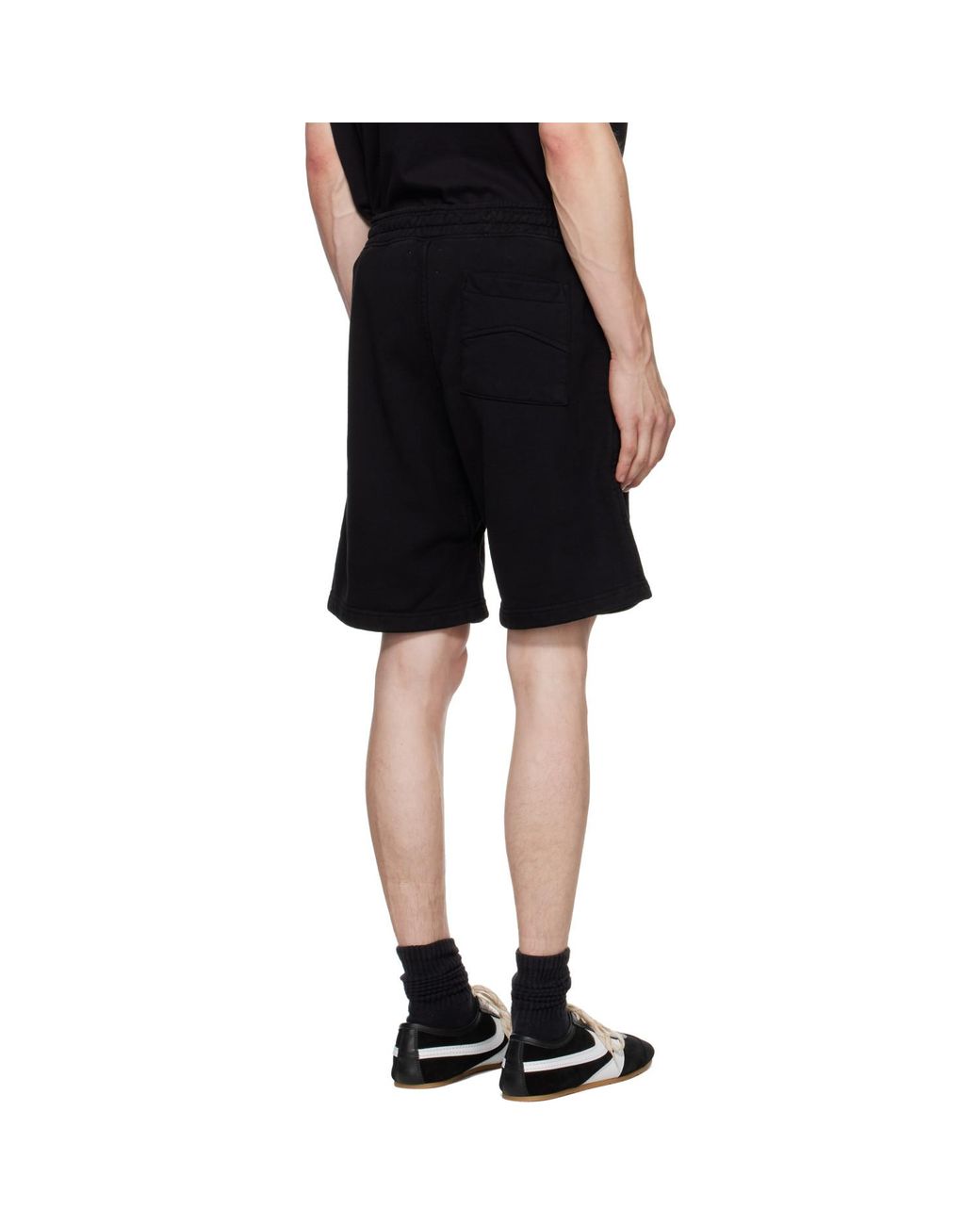 Rhude Black Classique Sweat Shorts for men