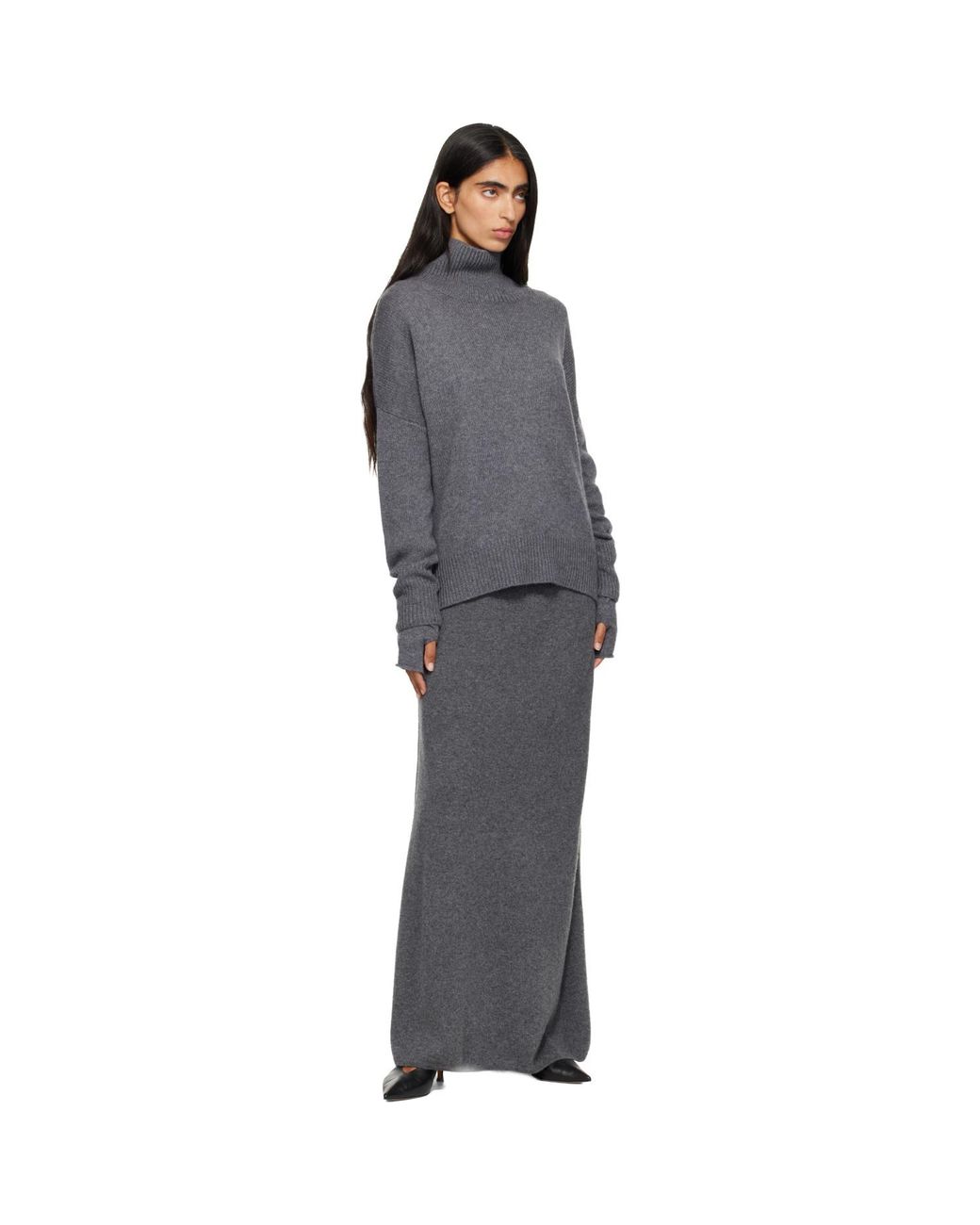 Lisa Yang Gray Aspen Arm Warmers