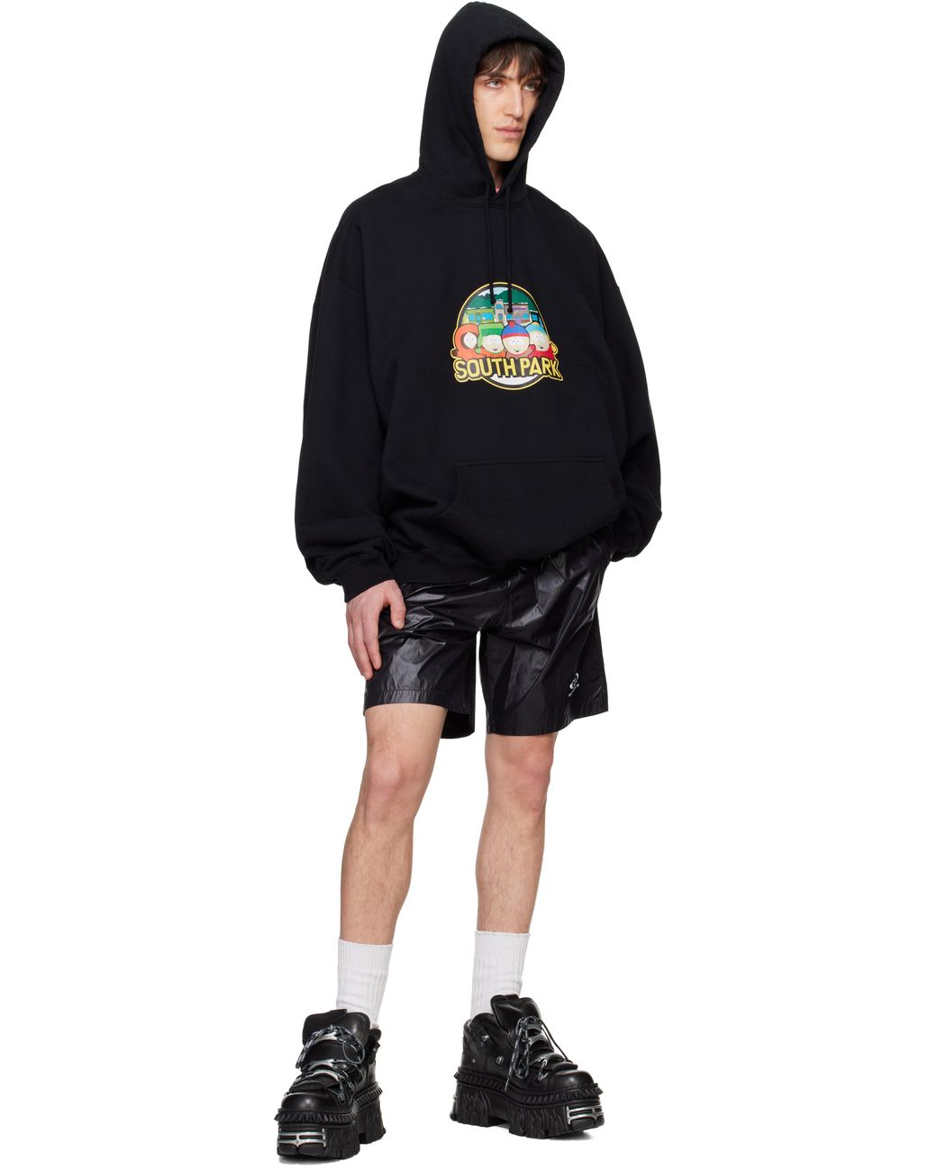 Vetements 'South Park' Oversized Hoodie in Black for Men | Lyst