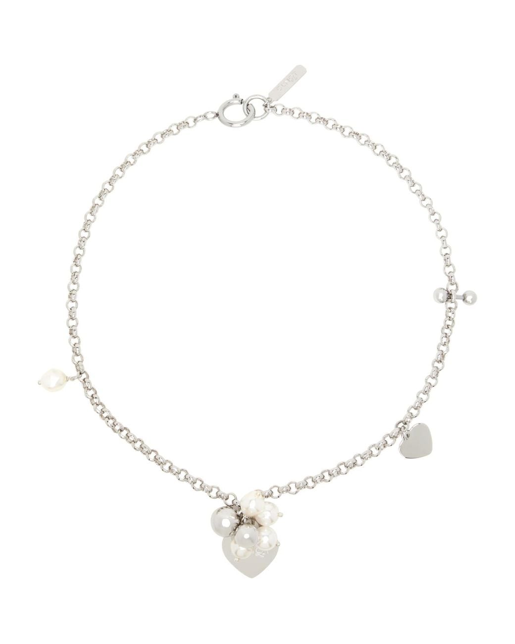 Justine Clenquet Metallic Abbey Necklace