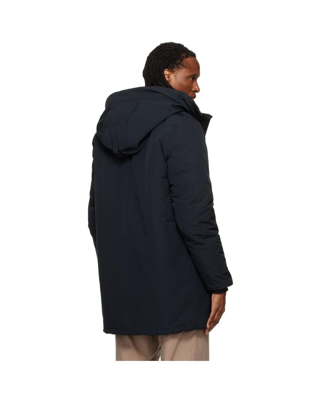 Canada Goose Blue Langford Down Coat for men