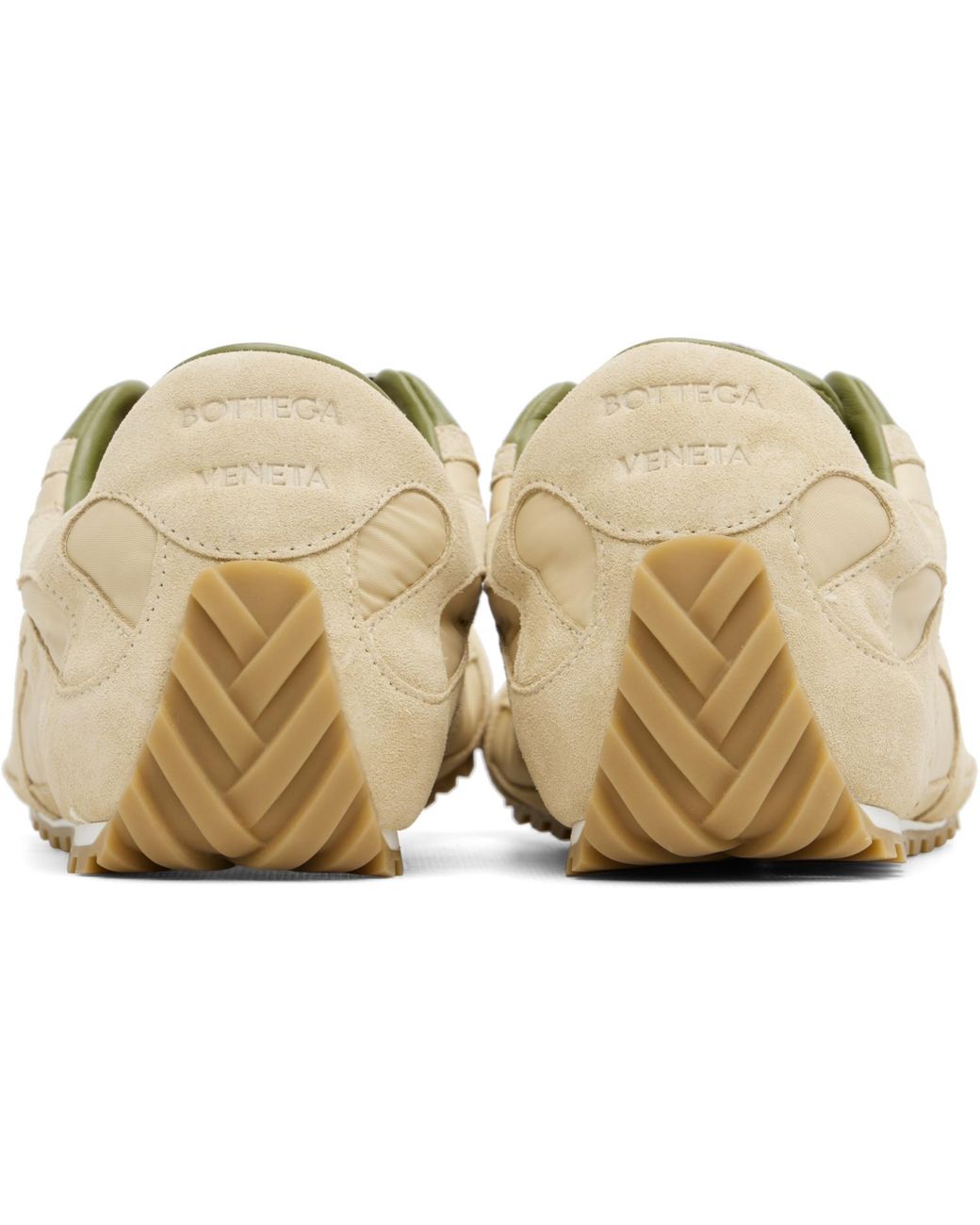 Bottega Veneta White Orbit Flash Sneakers