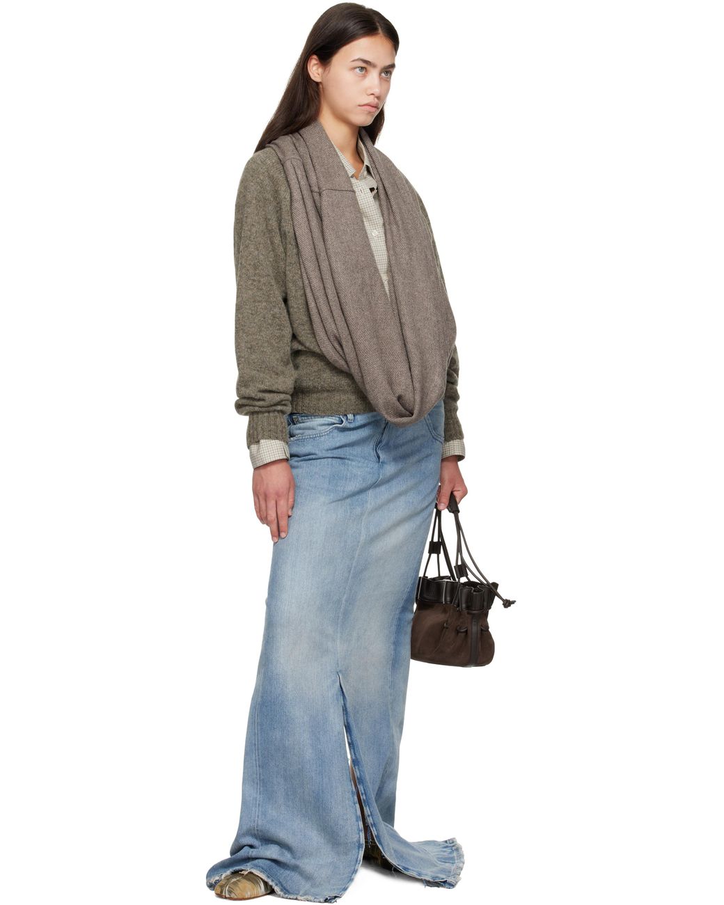 Bless Multicolor Waterfall Har Sweater