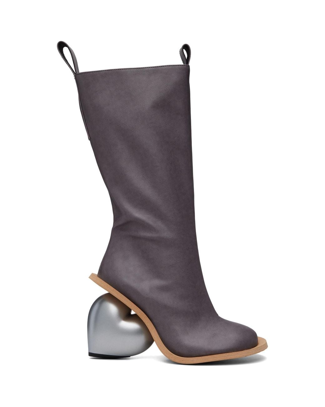 Yume Yume Gray Ssense Exclusive Love Tall Boots