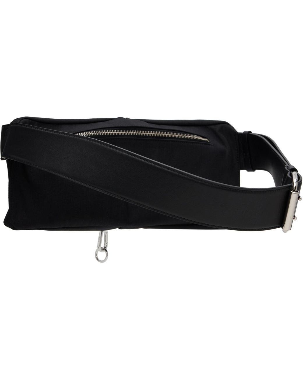 Givenchy Black Cargo Canvas Belt Bag for men