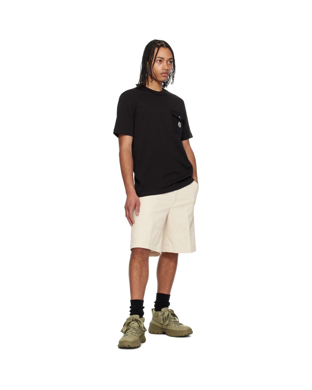Moncler Black Archivio Ss T-Shirt for men