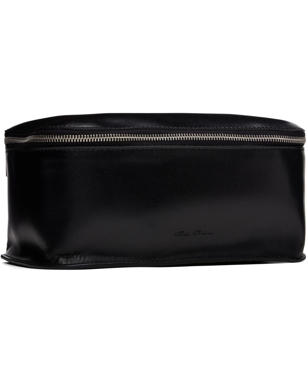 Rick Owens Black Tower Medium Beauty Bag for men