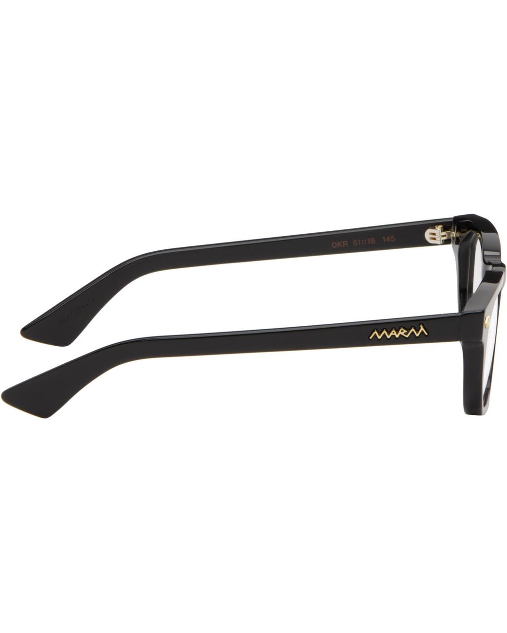 Marni Black Azyrou Glasses for men