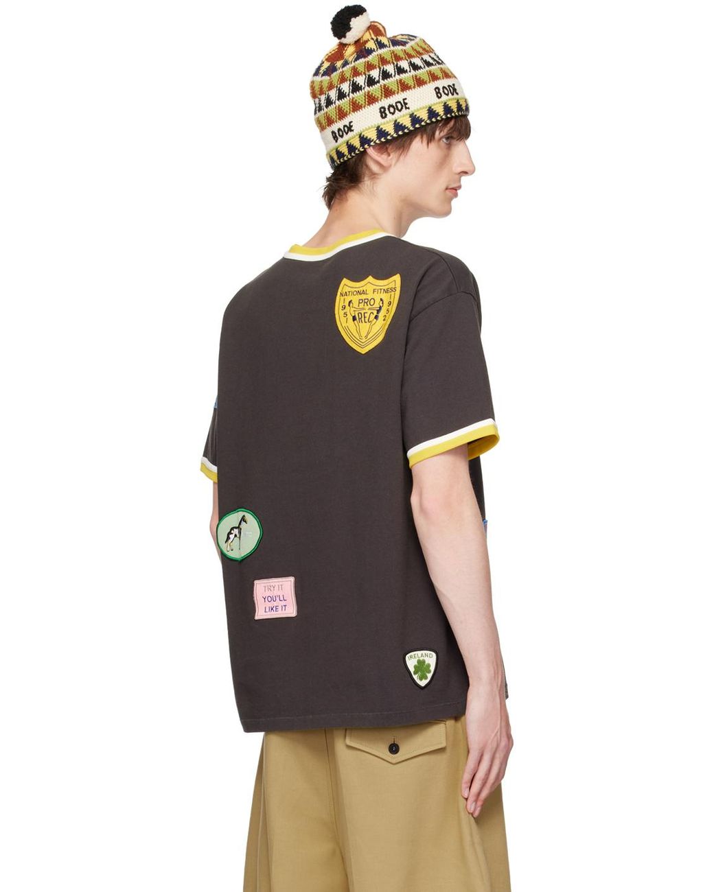【関税込み】Bode Tシャツ BODE ロゴ Tシャツ | ホワイト | FARFETCH JP