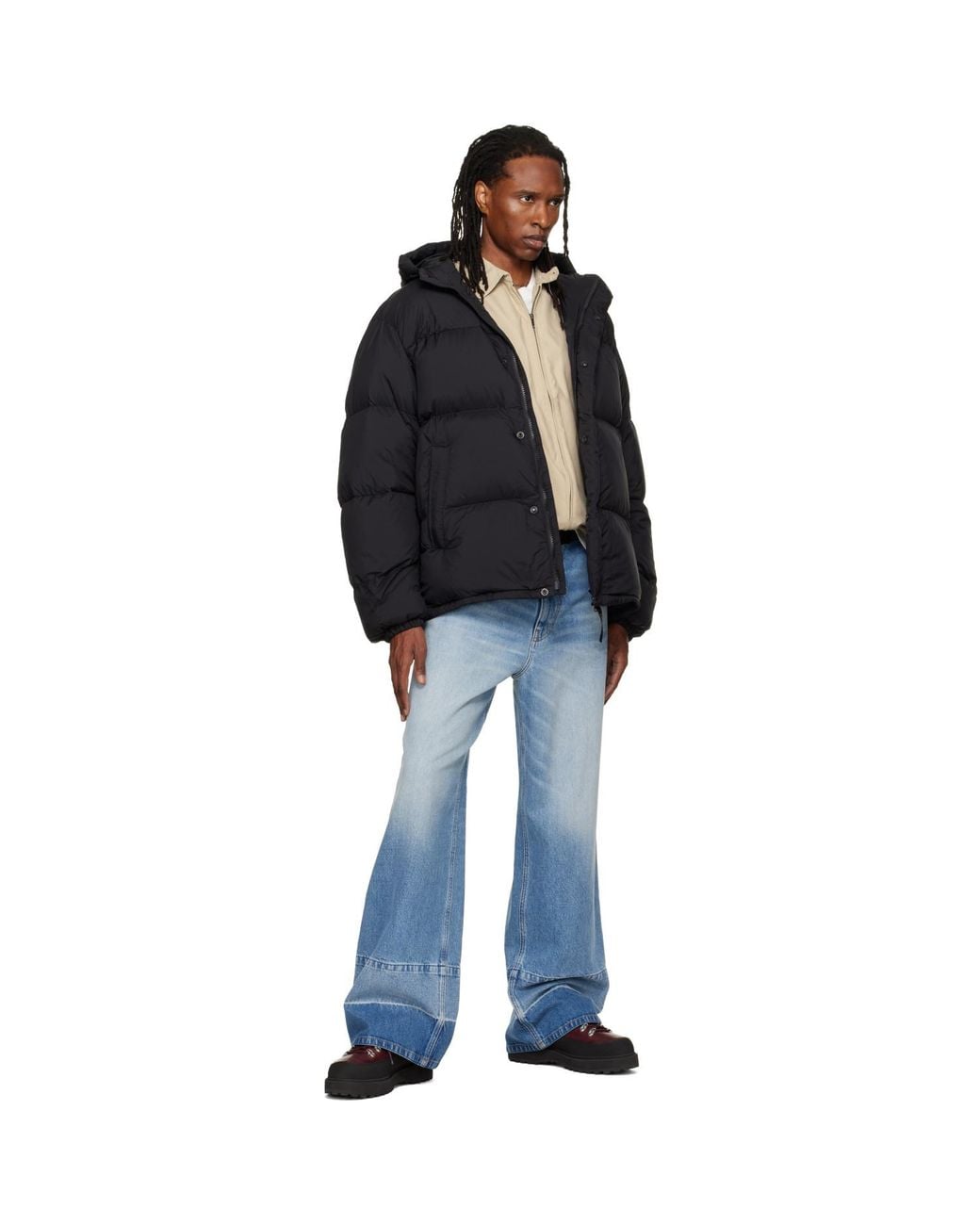 Canada Goose Black Sterling Puffer Down Coat for men