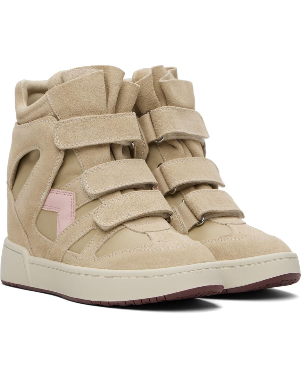 Isabel Marant Multicolor Taupe Im3 Sneakers