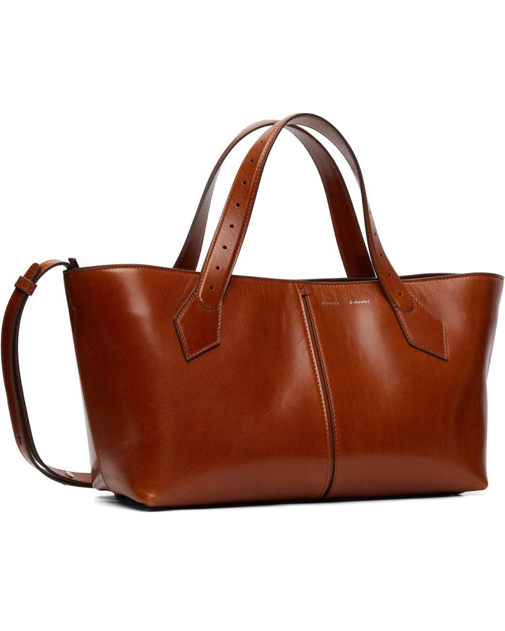 Proenza Schouler Brown East West Chelsea Tote