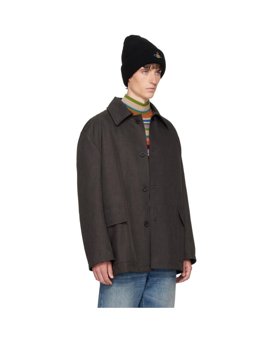 Vivienne Westwood Black Donkey Jacket for men