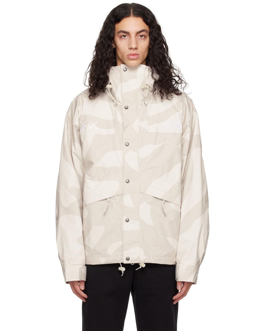 The North Face Off-white Kaws Edition 1986 Mountain Jacket in Natural ...