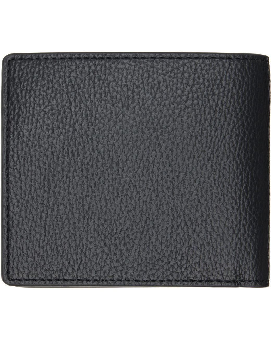 Vivienne Westwood Black Coin Pocket Wallet for men