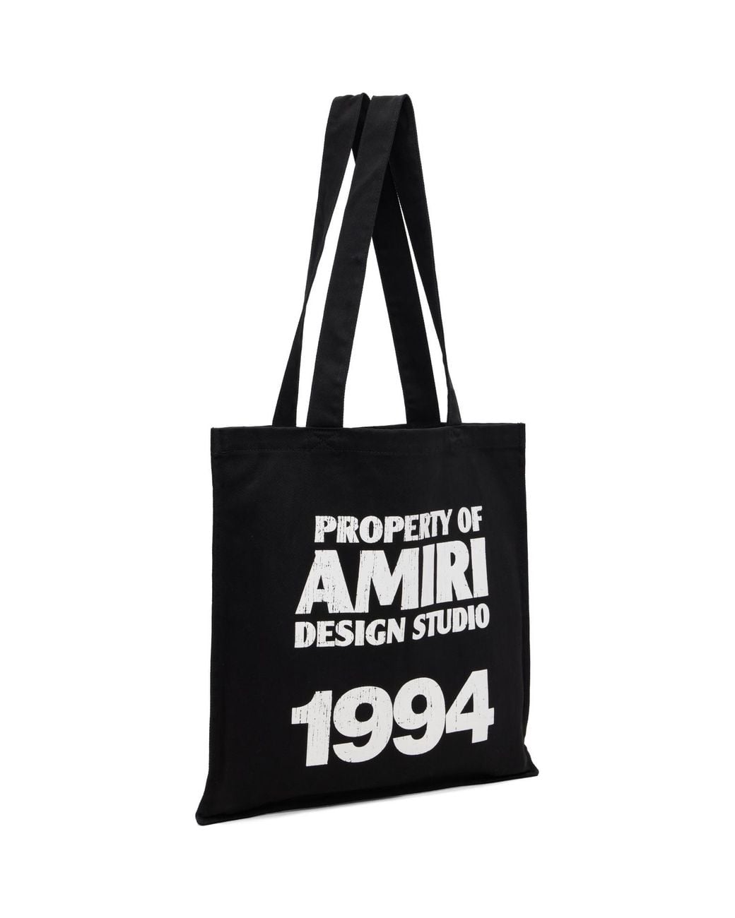 Amiri Black '1994' Canvas Tote for men
