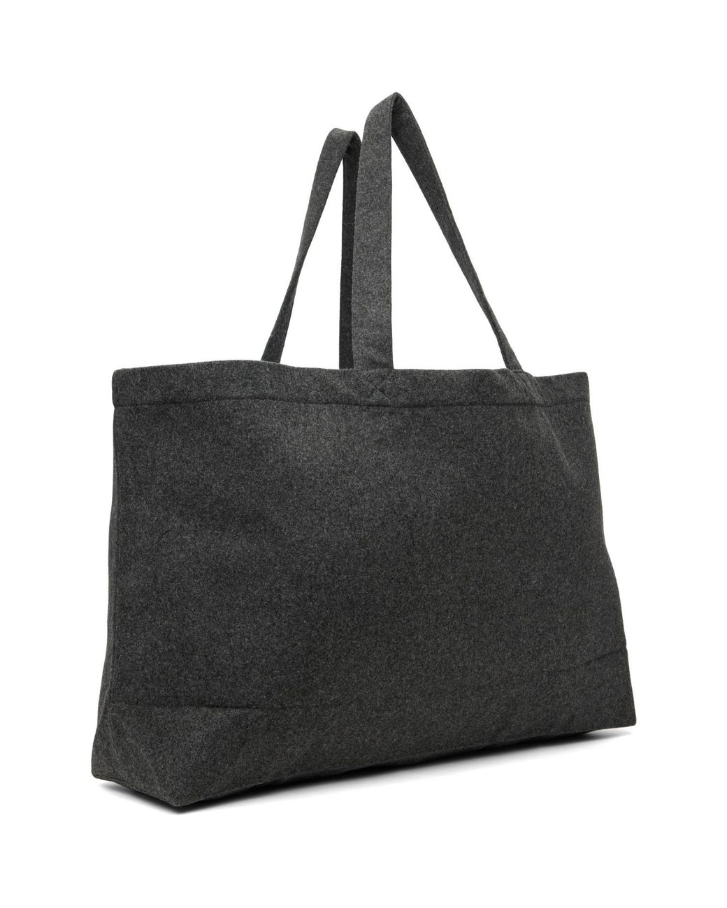 A.P.C. Black Trapèze Shopping Tote