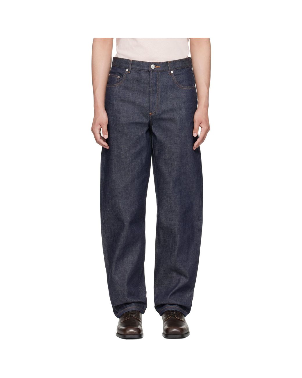A.P.C. Blue Fairfax Jeans for men