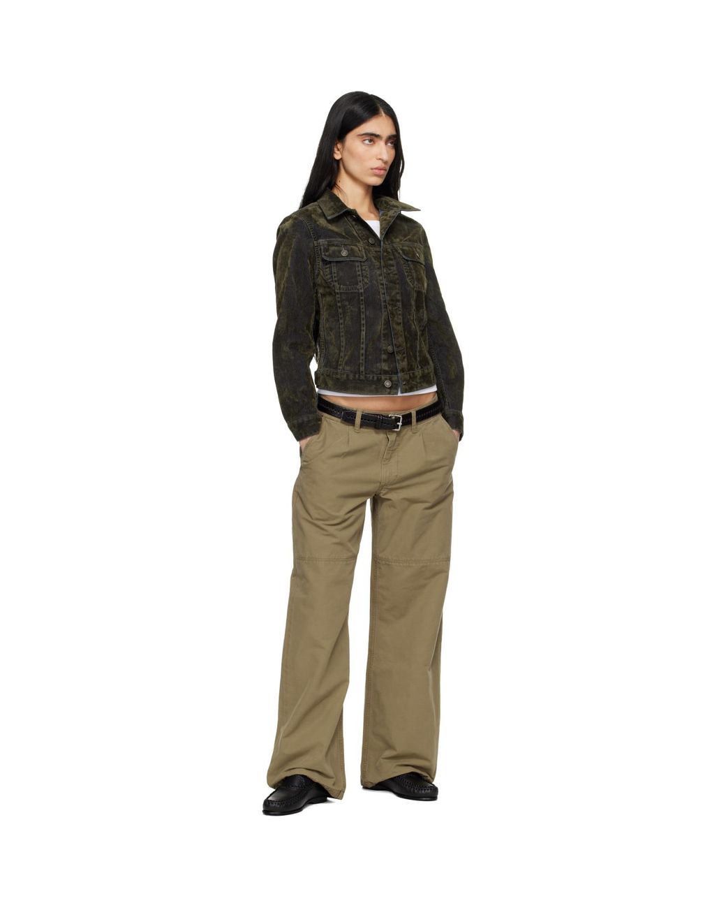 Jeanerica Multicolor Khaki Mina Trousers