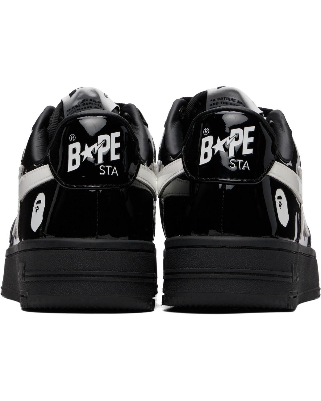 A Bathing Ape Black Sta #2 Sneakers