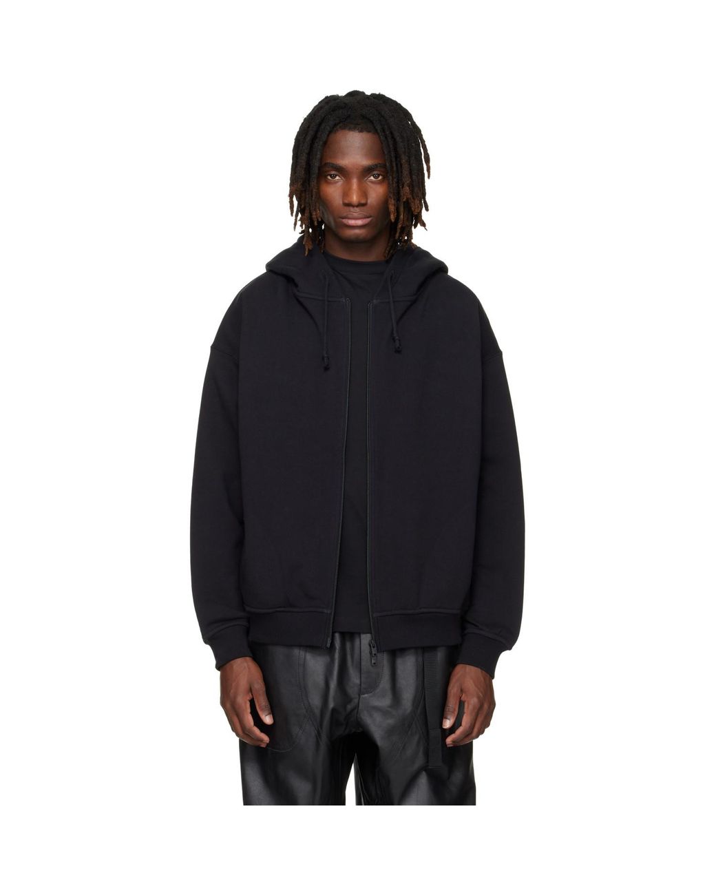 Y-3 Blue Mercedes-Amg F1 Edition Zip Hoodie for men