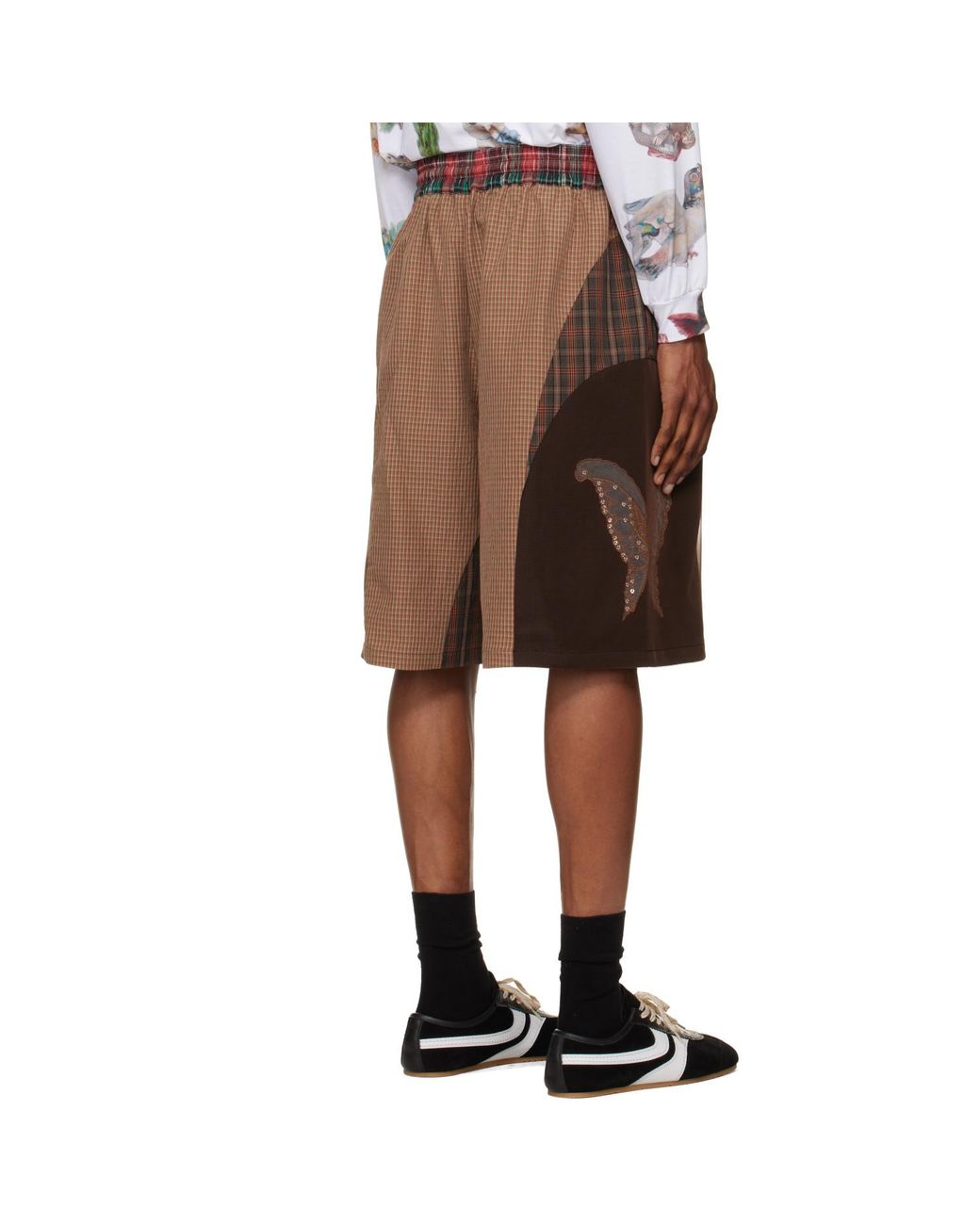 Chopova Lowena Natural Swoon Shorts for men
