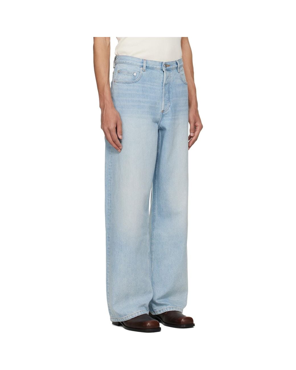 A.P.C. Blue Aaron Jeans for men