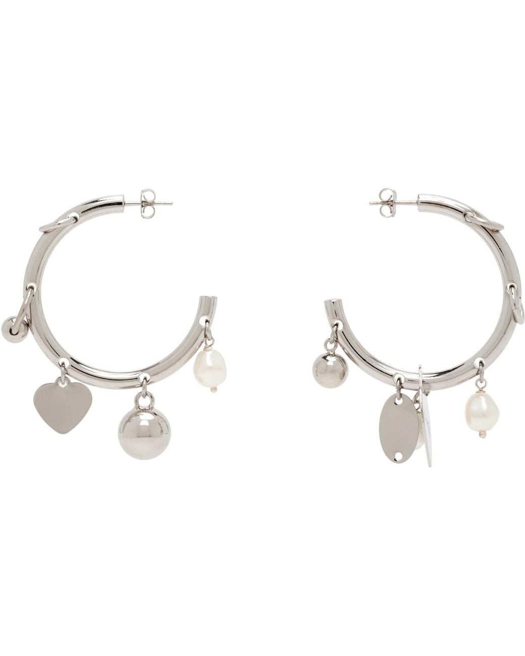 Justine Clenquet Metallic Britt Earrings