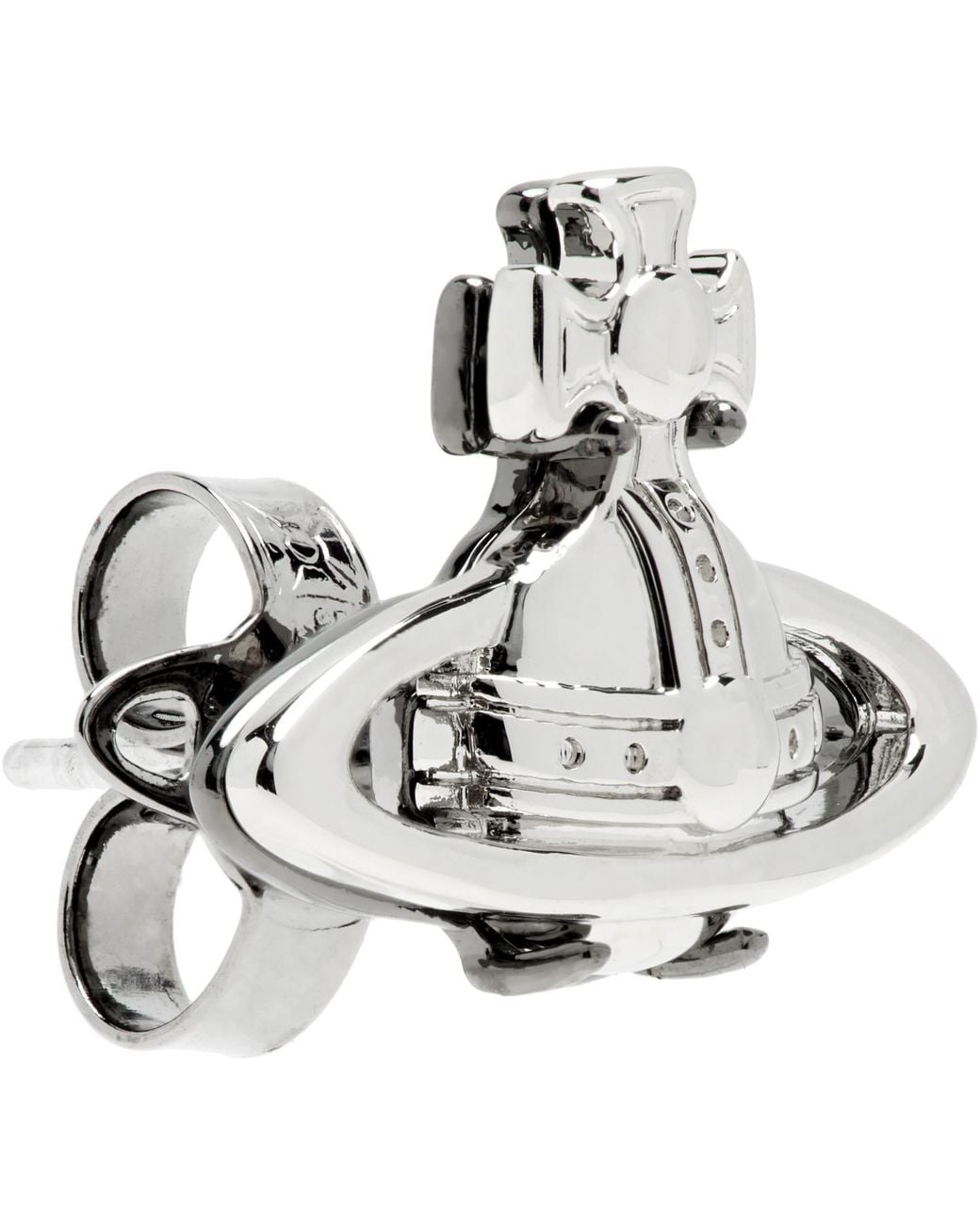 Vivienne Westwood Metallic Suzon Single Earring for men