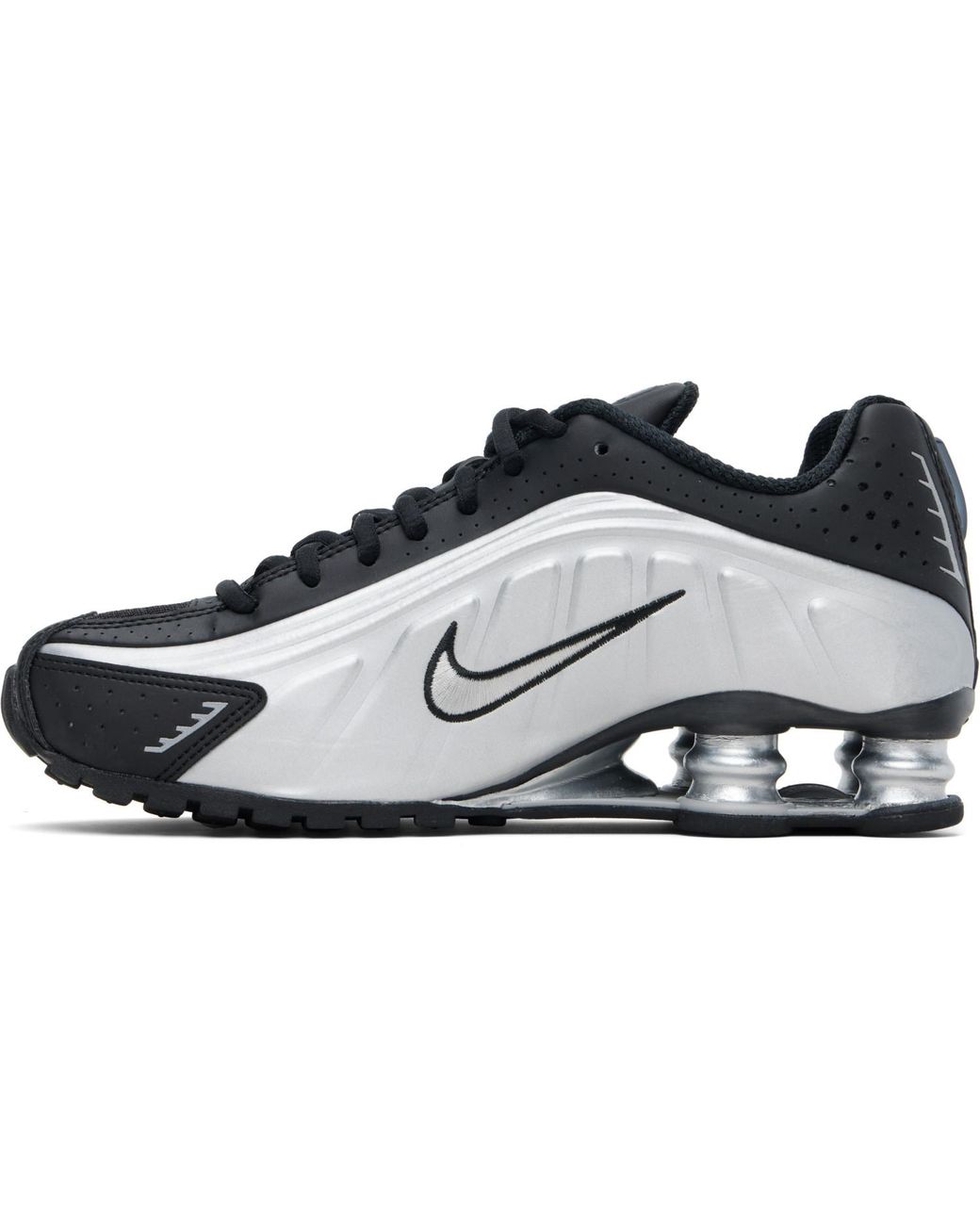 Nike Black Shox R4 Sneakers for men