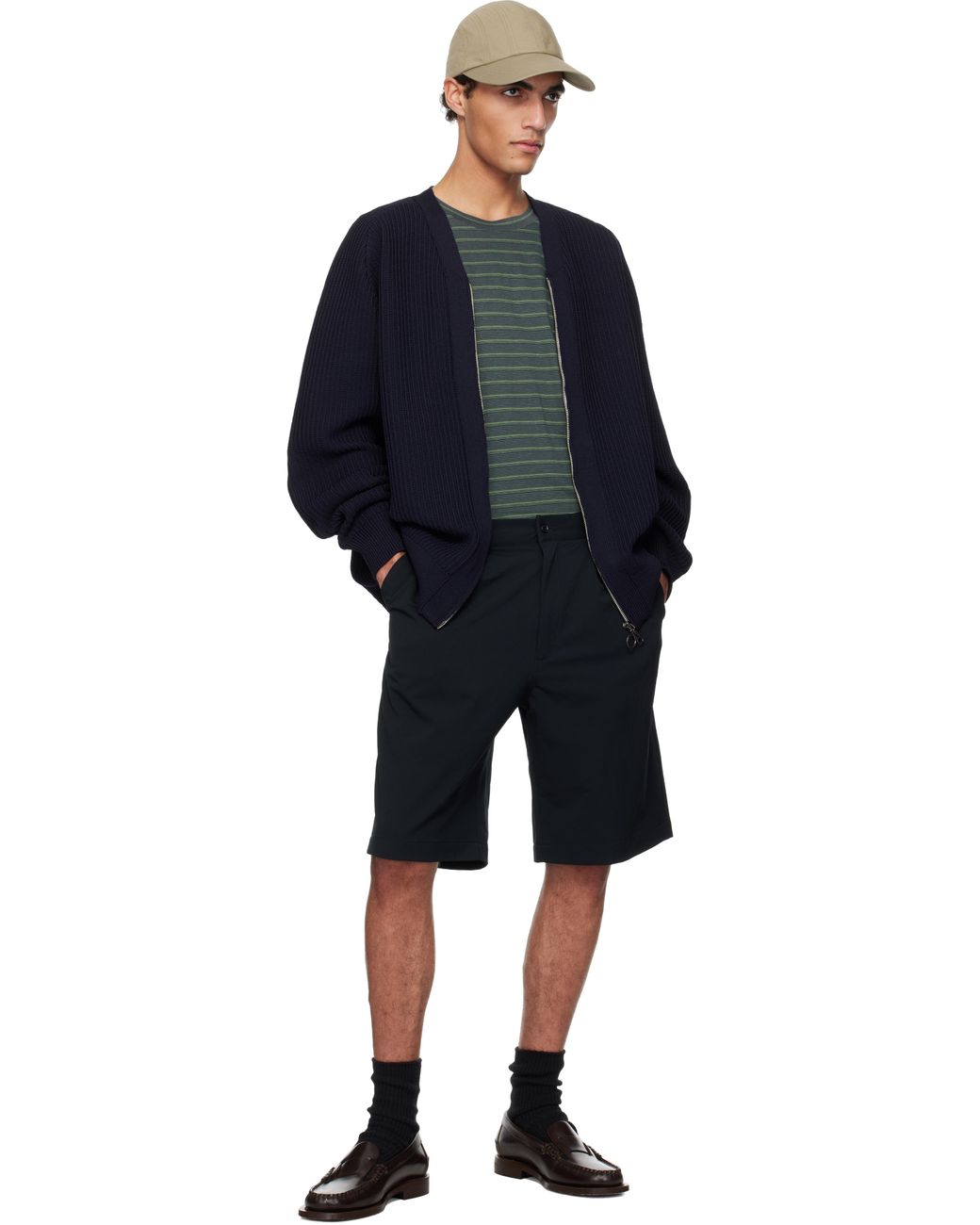 Nanamica 5G Zip Cardigan in Blue for Men | Lyst Nanamica 5G Zip Cardigan in Blue for Men | Lyst