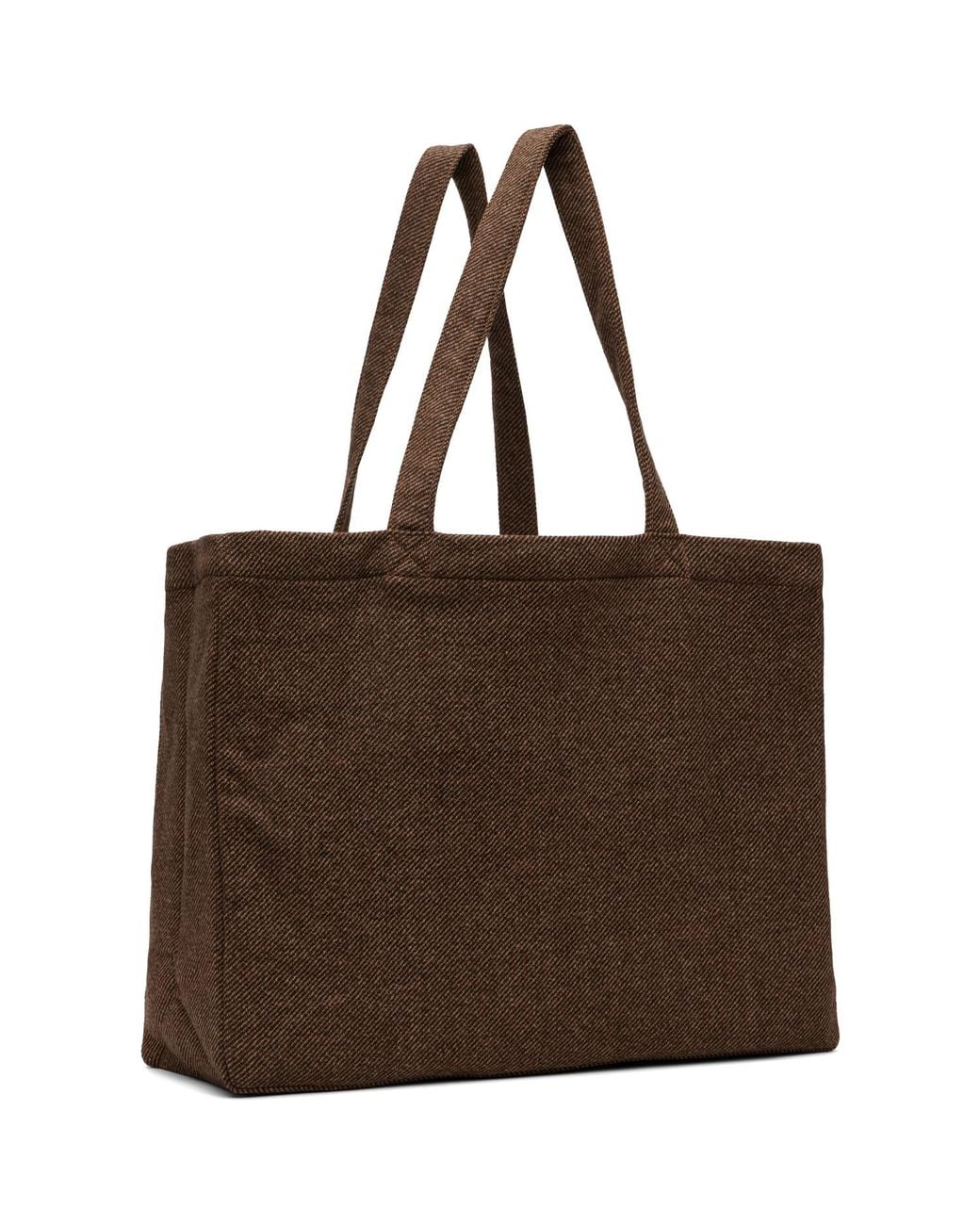 A.P.C. Brown Diane Shopping Tote for men