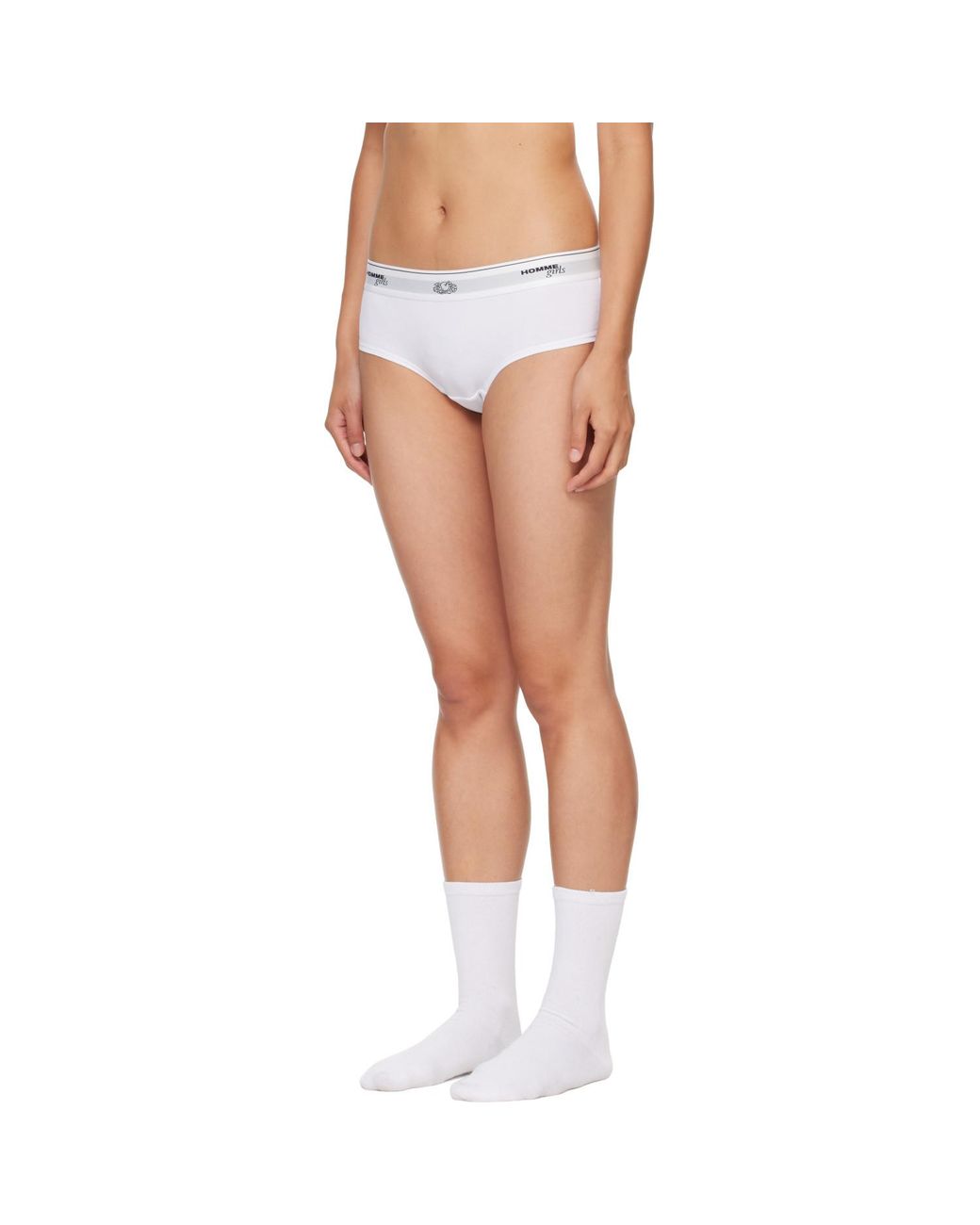 HOMMEGIRLS Blue Three-pack Fruit Of The Loom Edition Boy Shorts