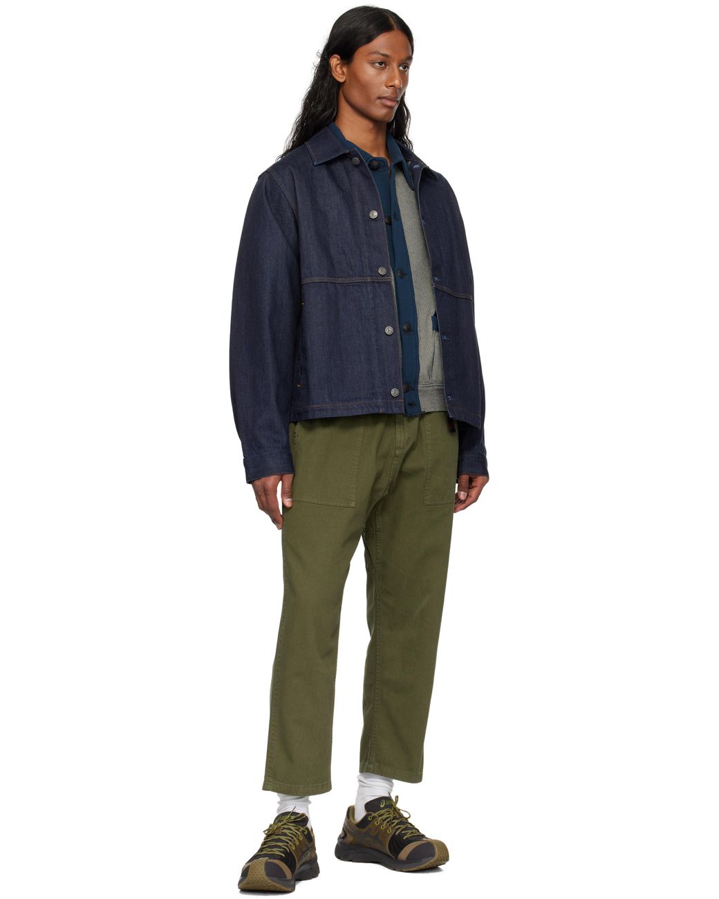 Gramicci Japanese Denim Jacket in Blue for Men | Lyst UK