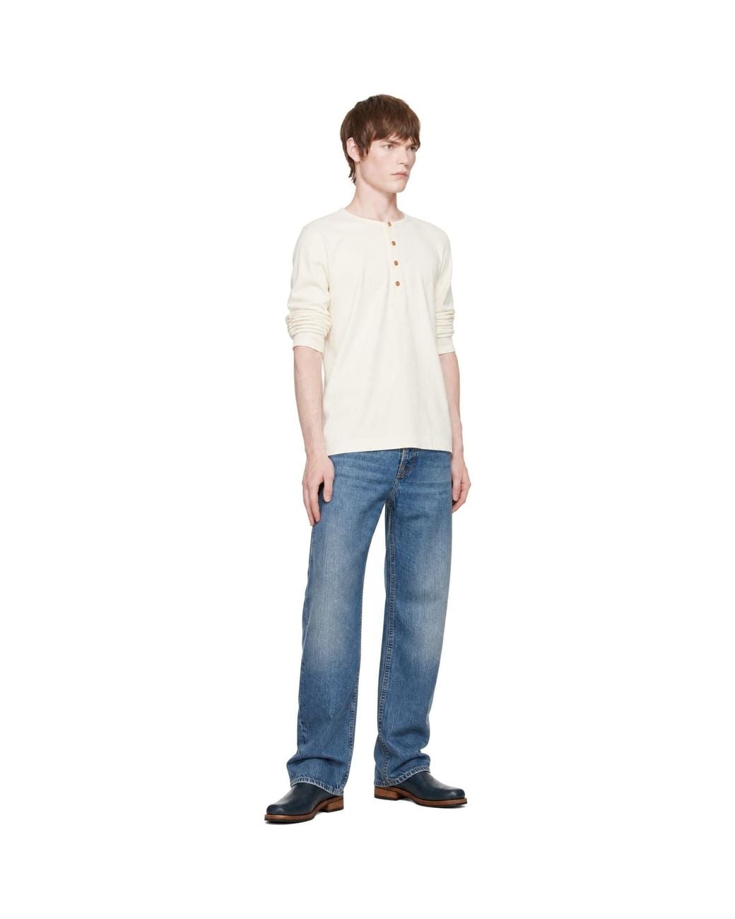 Nudie Jeans Blue Tuff Tony Jeans for men