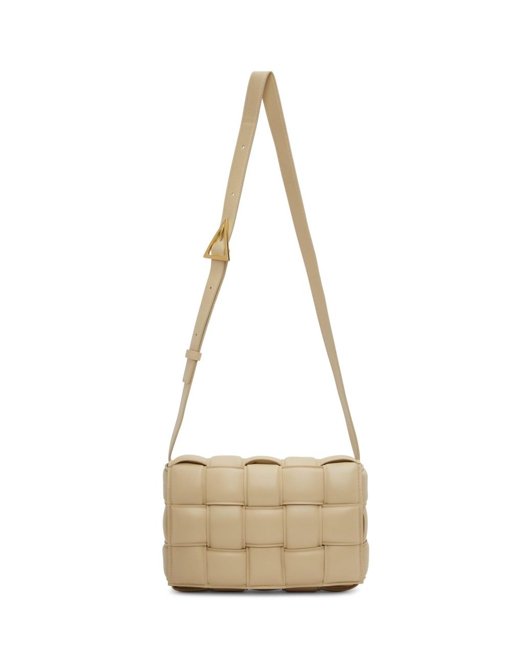 Bottega Veneta Multicolor Beige Padded Cassette Shoulder Bag