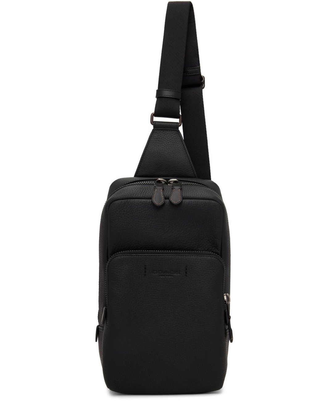 COACH Gotham Pack Messenger Bag in Black for Men Lyst